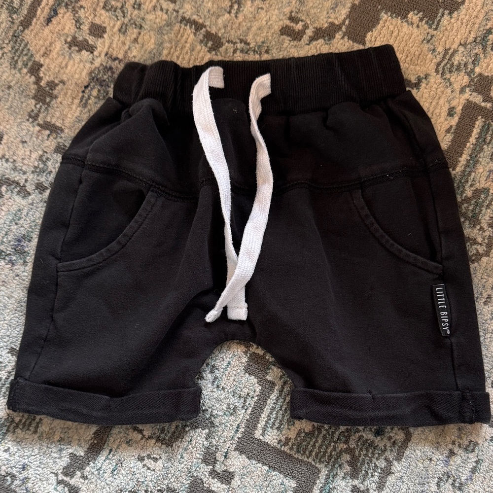 Little Bipsy Charcoal Kids Shorts